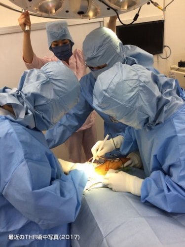 最近のTHR術中写真(2017)